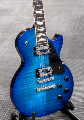 Store Special Product - Gibson - Les Paul Studio Session Electric Guitar with Softshell Case - Cobalt Burst